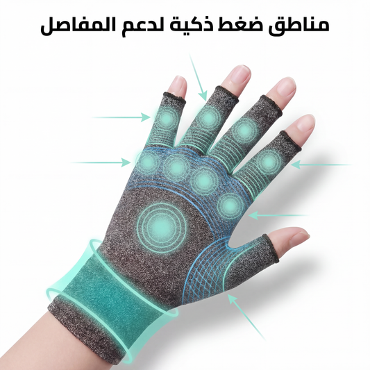 قفازات ضغط لراحة اليد وتحسين الحركة
